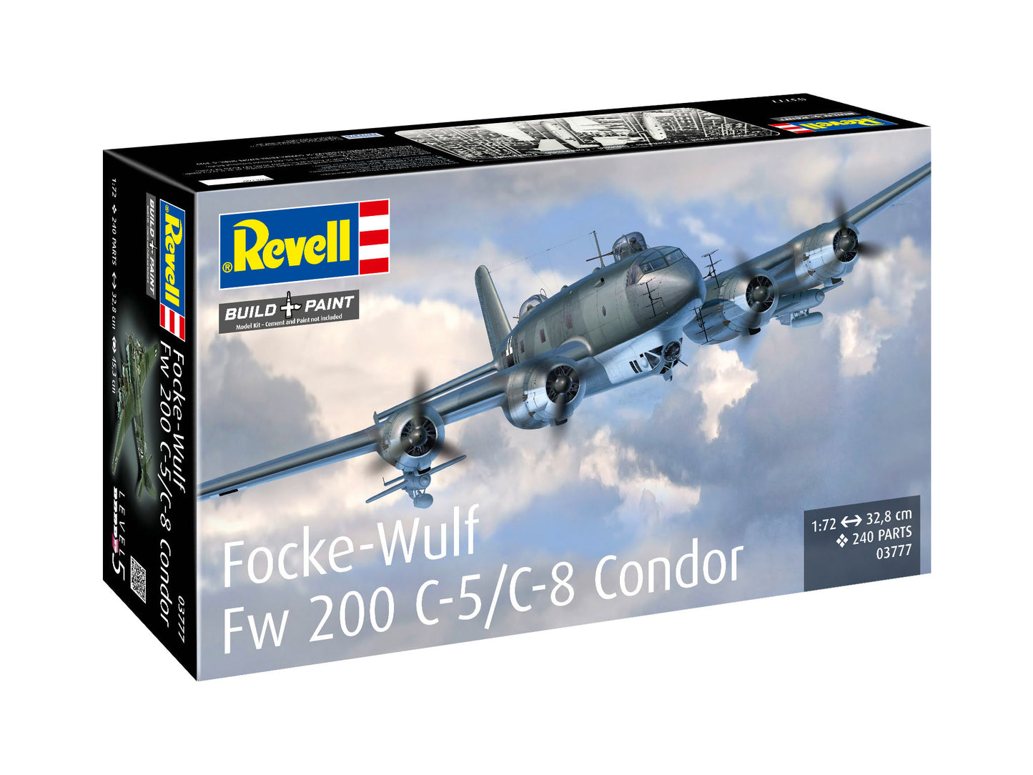 Revell 03777 1:72 Focke-Wulf Fw-200C-5 /C-8 Condor