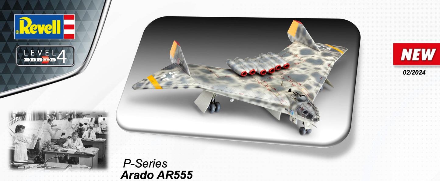 Revell 03790 1:72 Arado Ar.555 Strategic Bomber