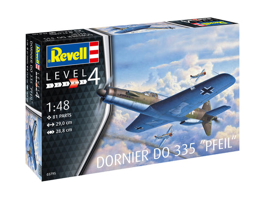 Revell 03795 1:48 Dornier Do-335 'Pfeil'