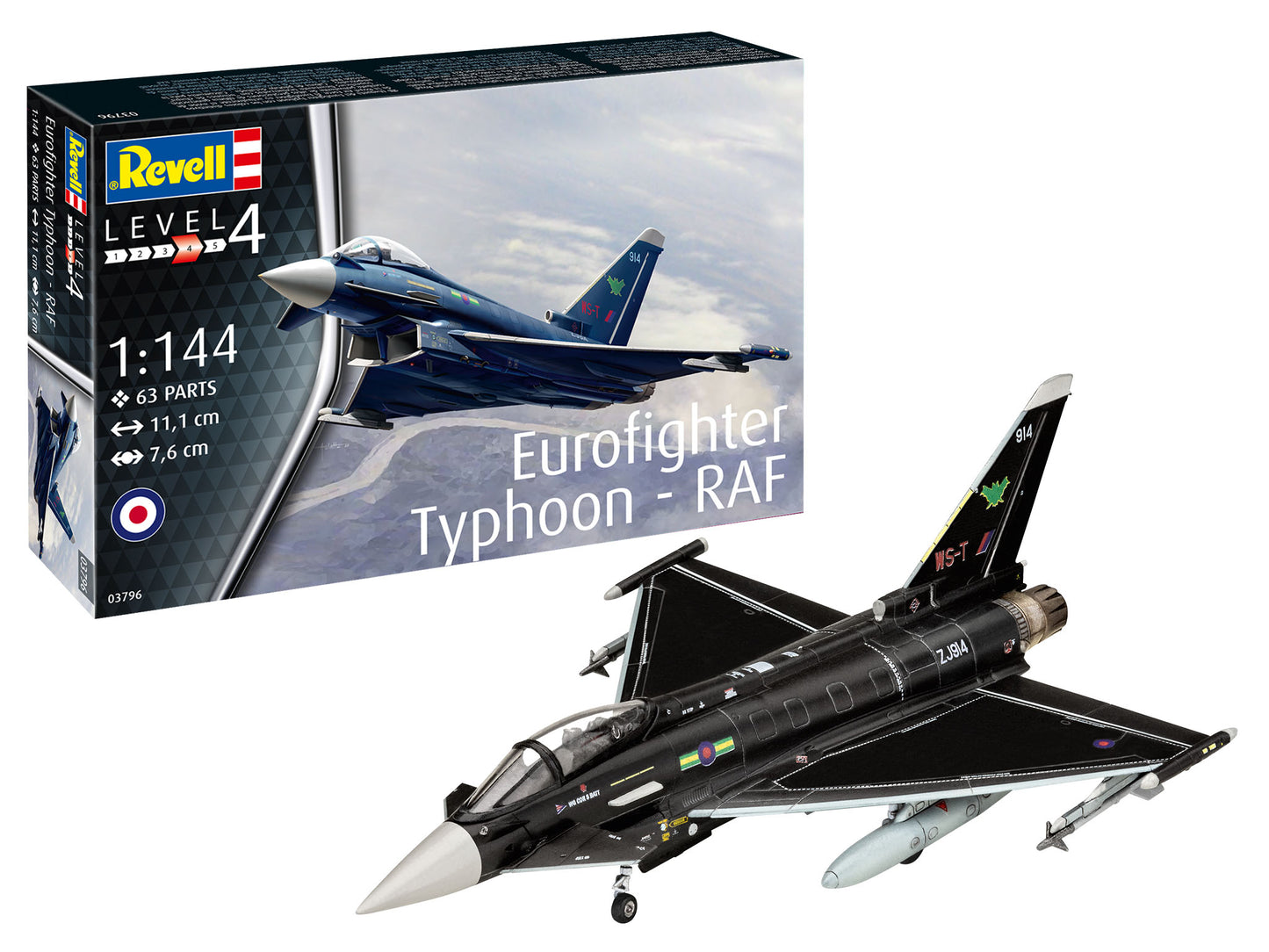 Revell 03796 1:144 Eurofighter Typhoon - RAF