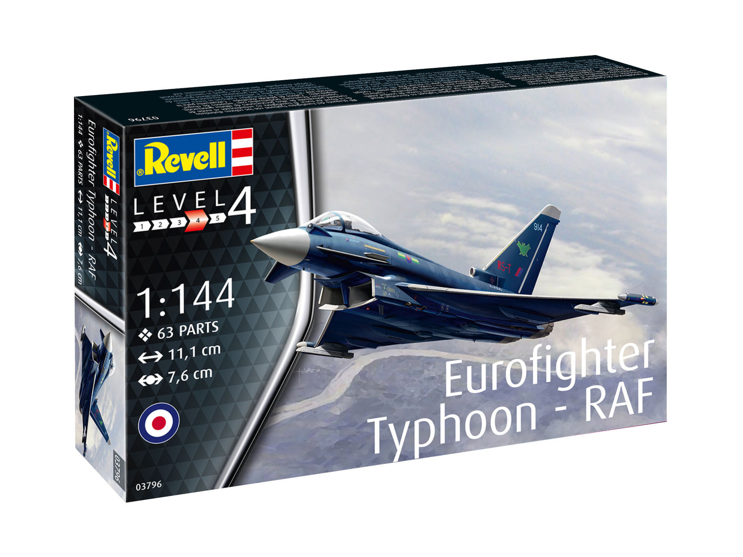 Revell 03796 1:144 Eurofighter Typhoon - RAF