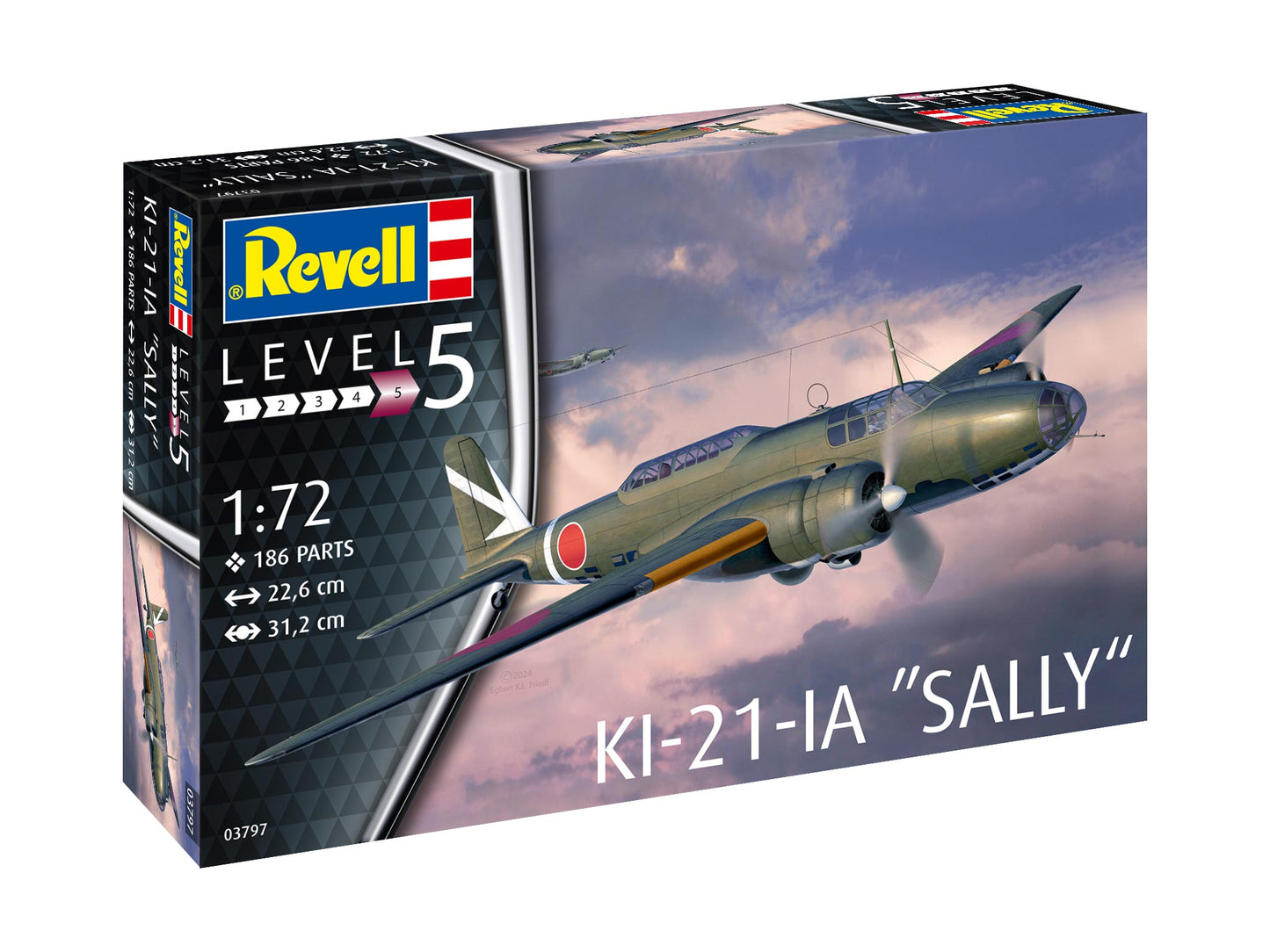 Revell 03797 1:72 Mitsubishi Ki-21-la 'Sally'