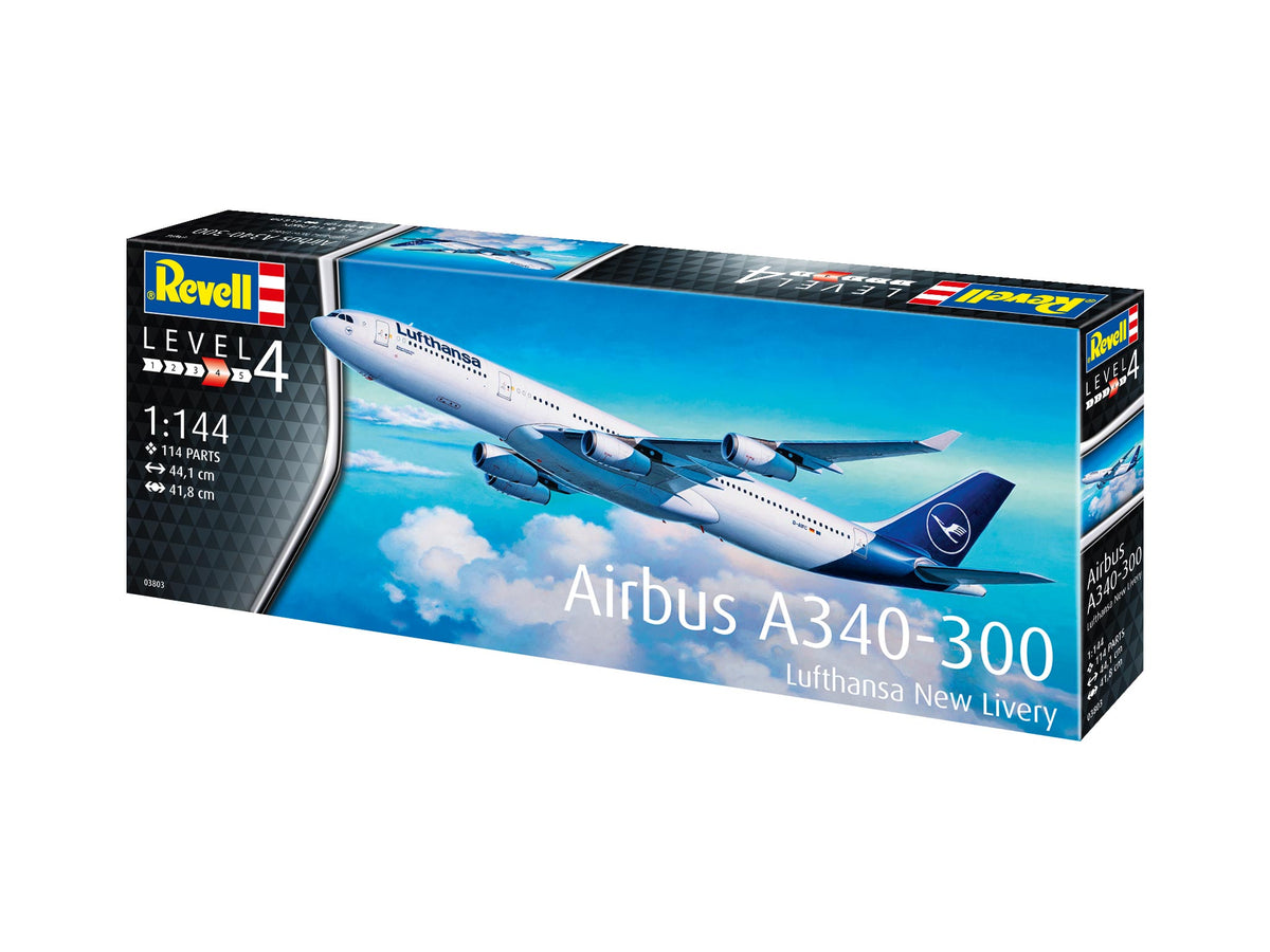 Revell 03803 1:144 Airbus A340-300 'Lufthansa' New Livery