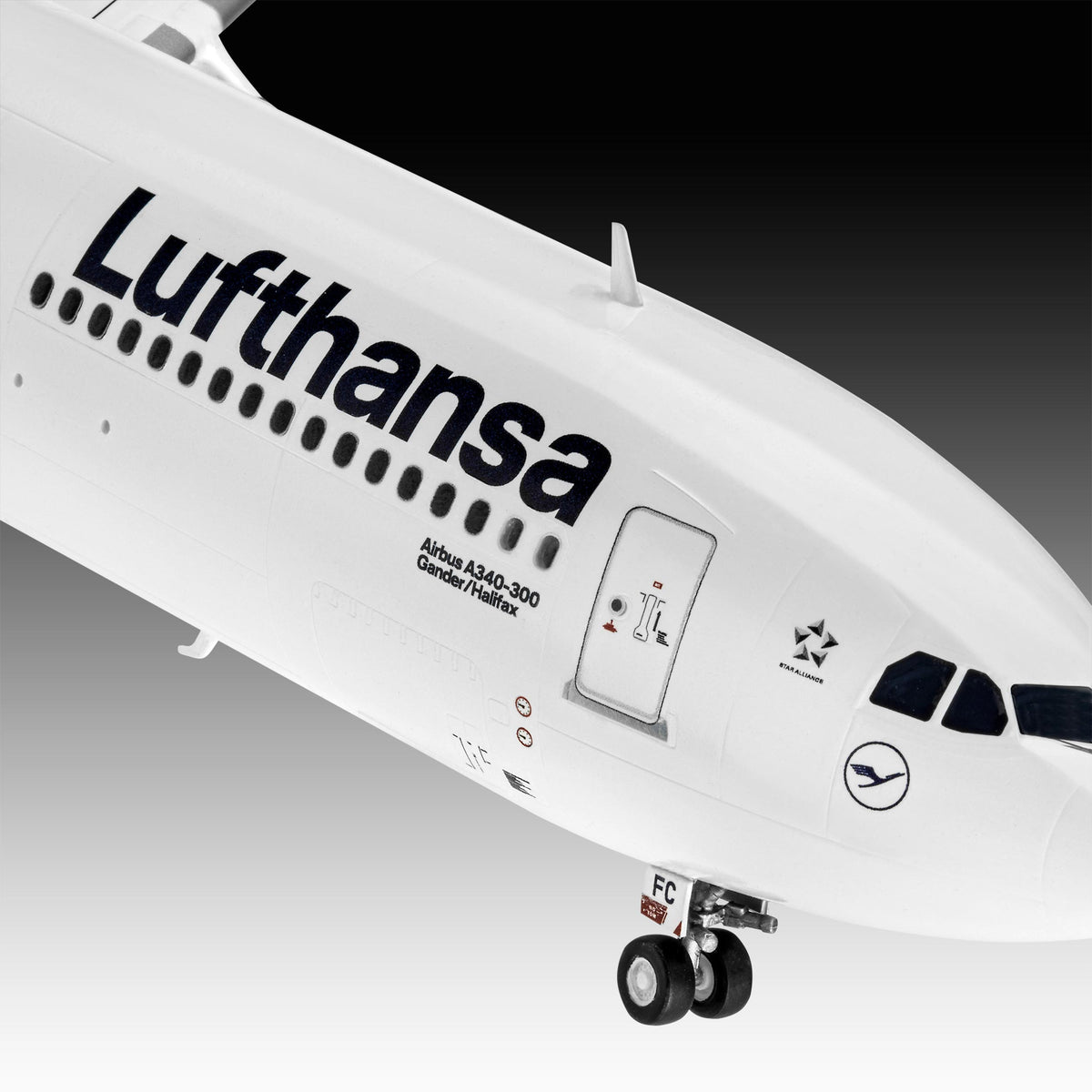 Revell 03803 1:144 Airbus A340-300 'Lufthansa' New Livery