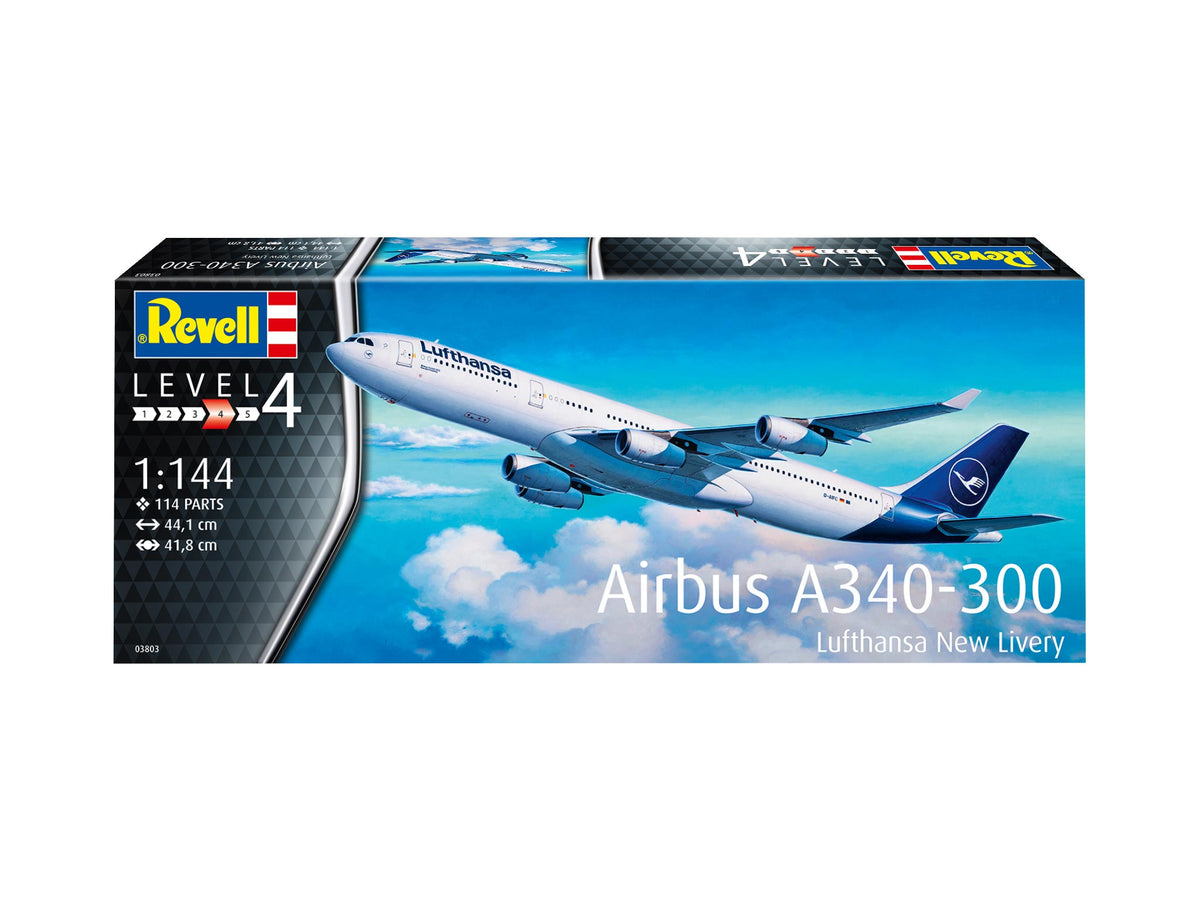 Revell 03803 1:144 Airbus A340-300 'Lufthansa' New Livery