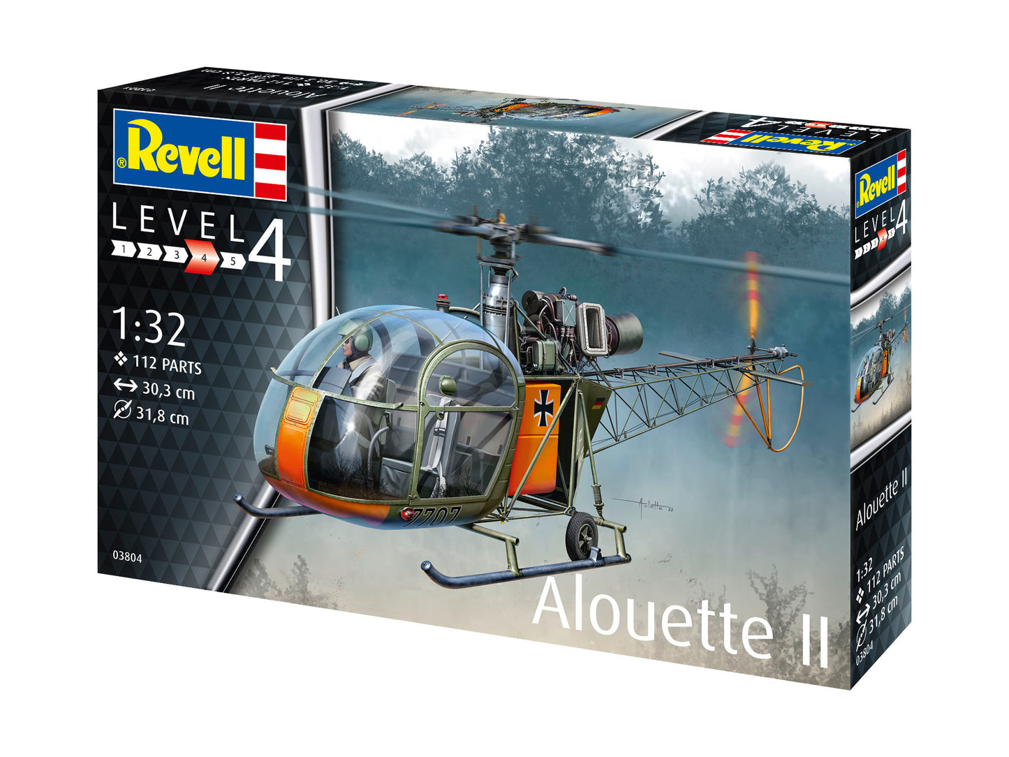 Revell 03804 1:32 Alouette II