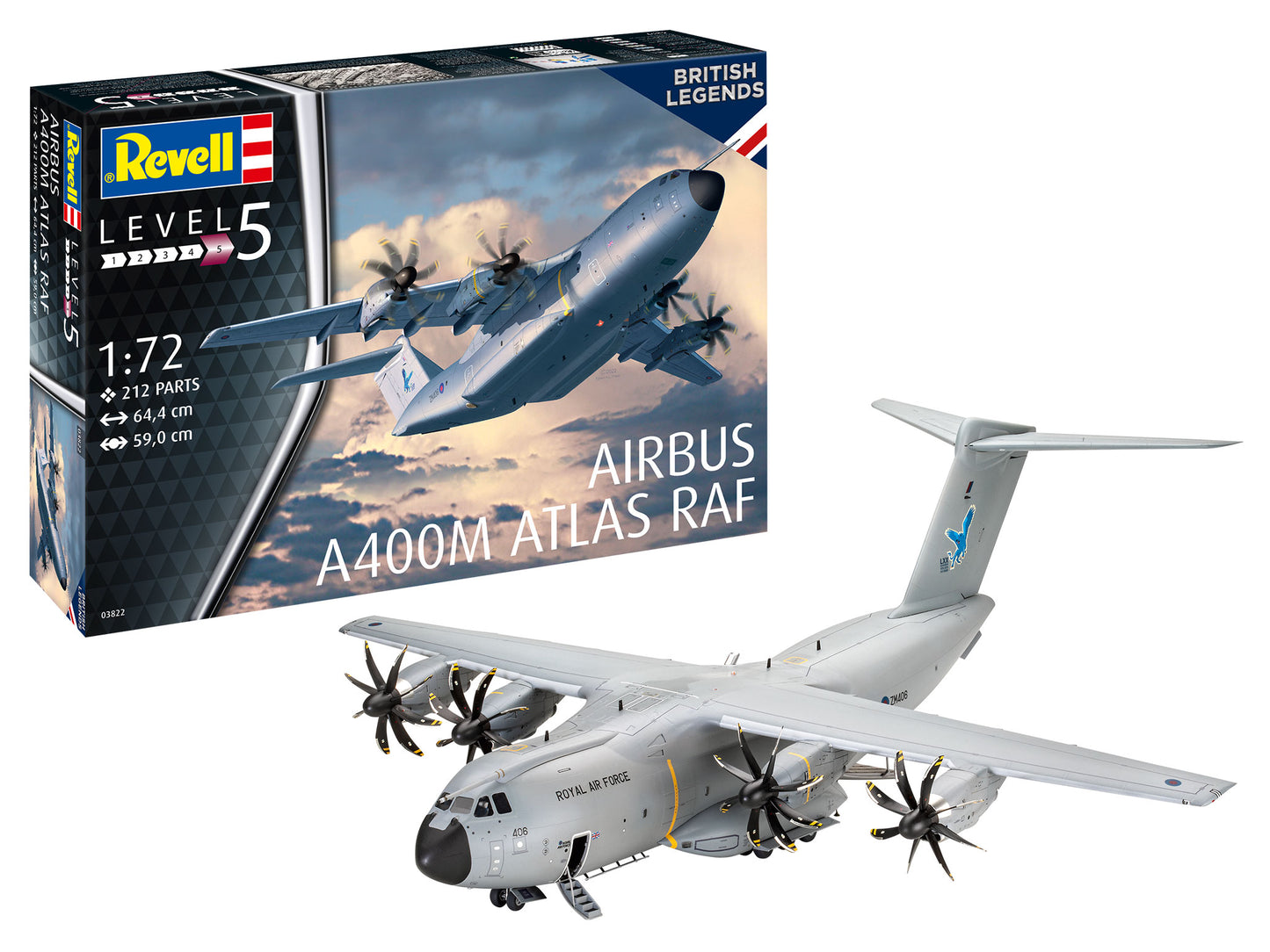 Revell 03822 1:72 Airbus A400M Atlas RAF