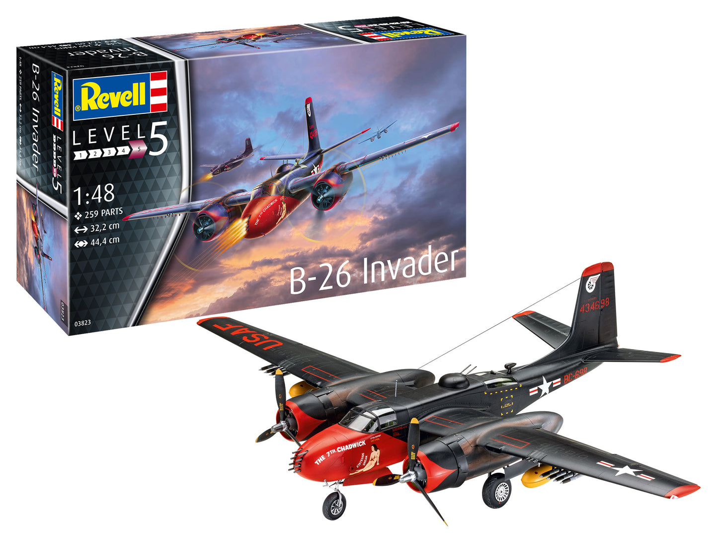 Revell 03823 1:48 Douglas B-26B-56 Invader (ex ICM)