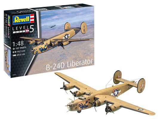 Revell 03831 1:48 Consolidated B-24D Liberator