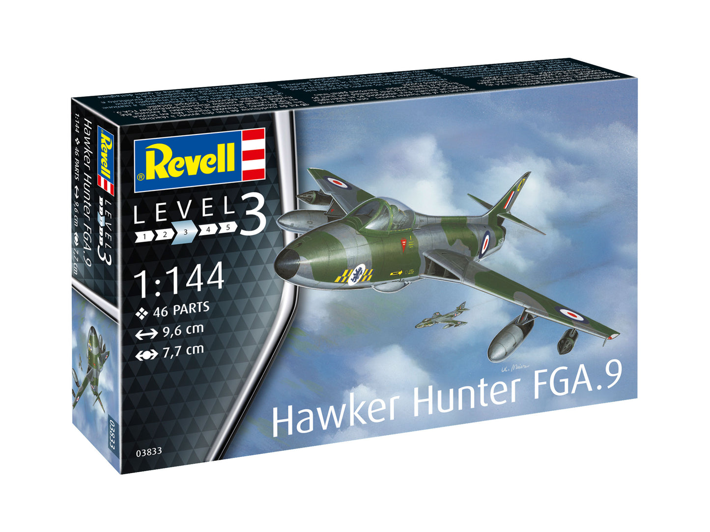 Revell 03833 1:144 Hawker Hunter FGA.9