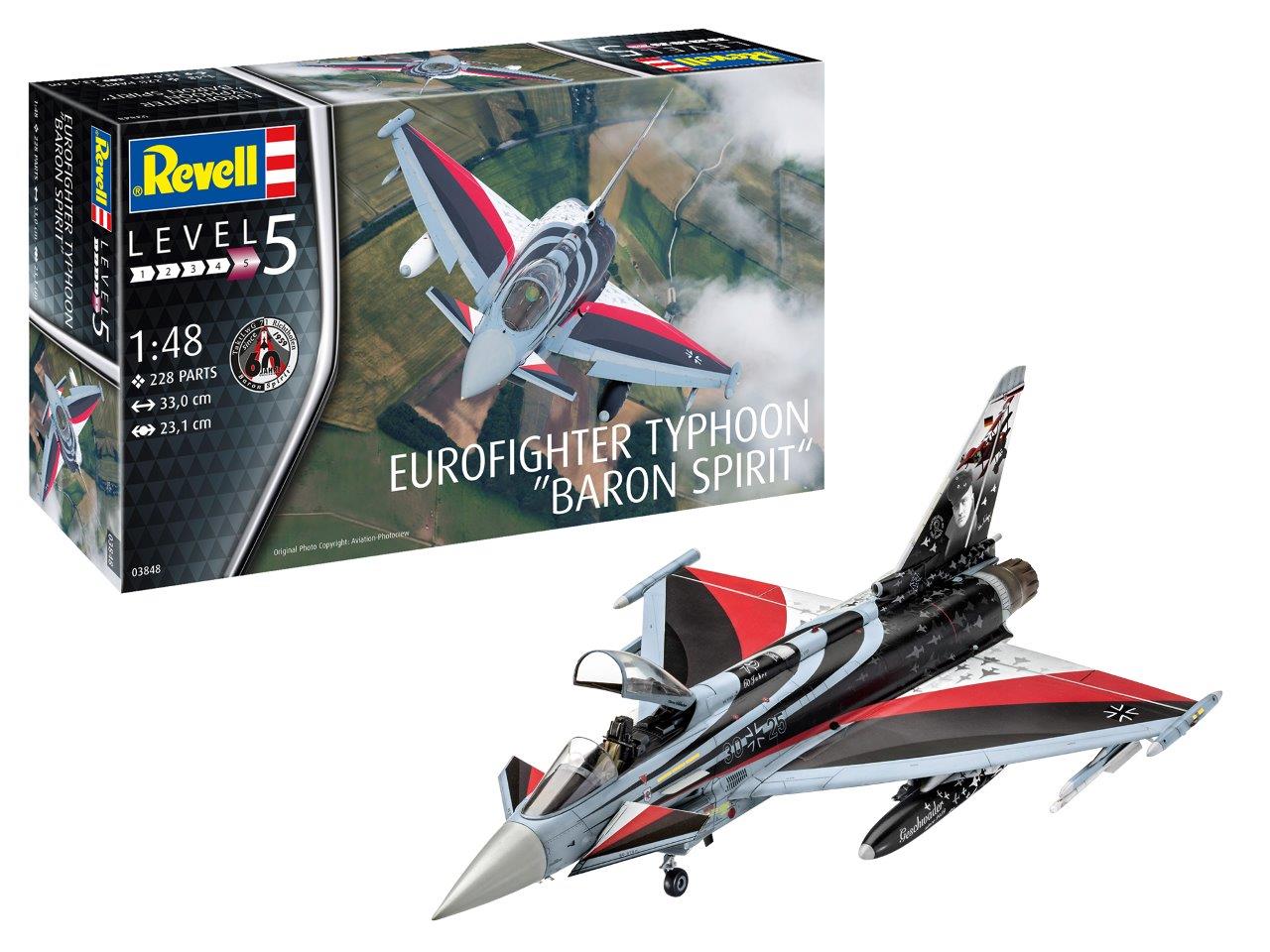 Revell 03848 1:48 Eurofighter EF-2000A Typhoon "Baron Spirit"