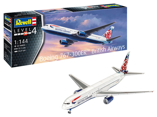 Revell 03862 1:144 Boeing 767-300ER British Airways "Chelsea Rose"