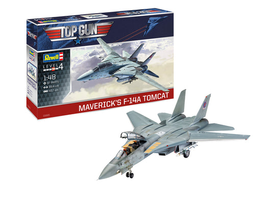 Revell 03865 1:48 Top Gun Maverick Grumman F-14A Tomcat