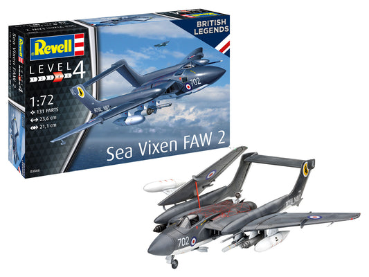 Revell 03866 1:72 De Havilland Sea Vixen FAW.2 70th Anniversary (ex-Dragon/Cyber-Hobby)