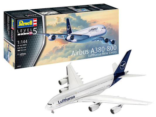 Revell 03872 1:144 Airbus A380-800 Lufthansa New Livery