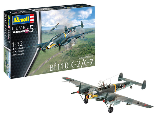 Revell 04961 1:32 Messerschmitt Bf-110C-2/C-7 (ex Dragon)