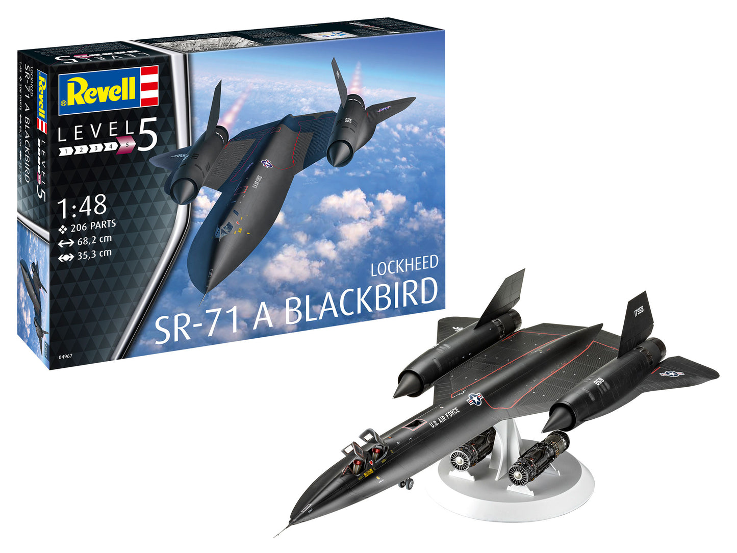 Revell 04967 1:48 Lockheed SR-71 Blackbird