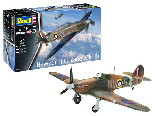 Revell 04968 1:32 Hawker Hurricane Mk.IIb