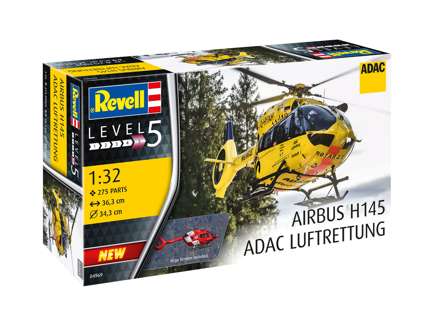 Revell 04969 1:32 Eurocopter H145 ADAC/REGA
