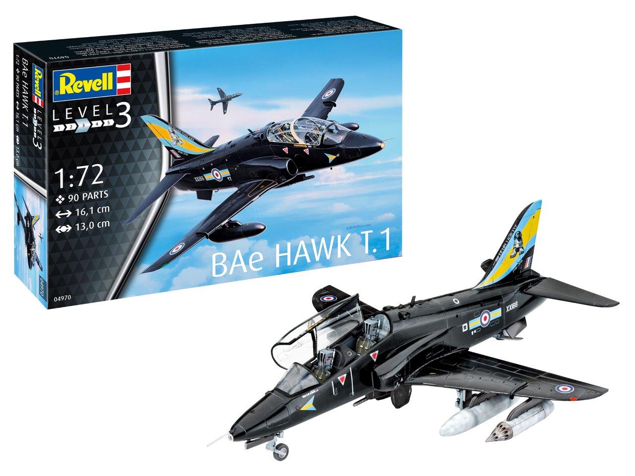 Revell 04970 1:72 BAe Hawk T.1