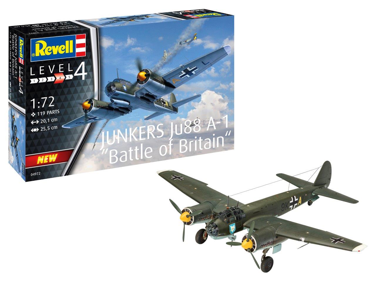 Revell 04972 1:72 Junkers Ju-88A-1 "Battle of Britain"