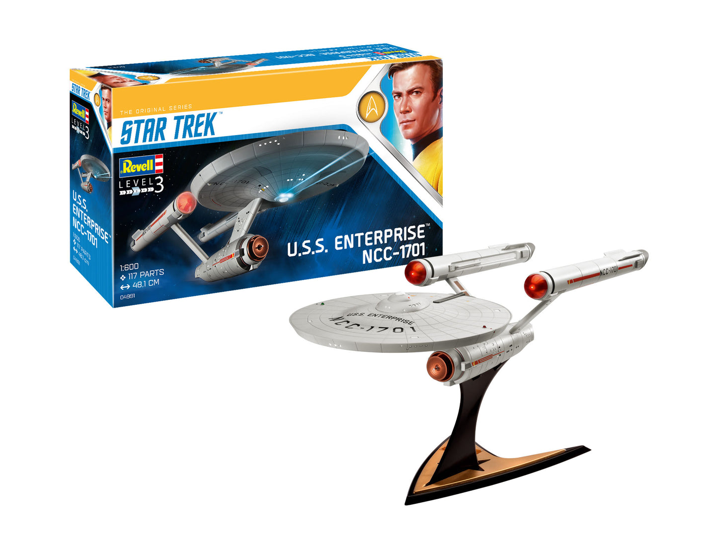 Revell 04991 1:600 Star Trek U.S.S. Enterprise NCC-701 (TOS)