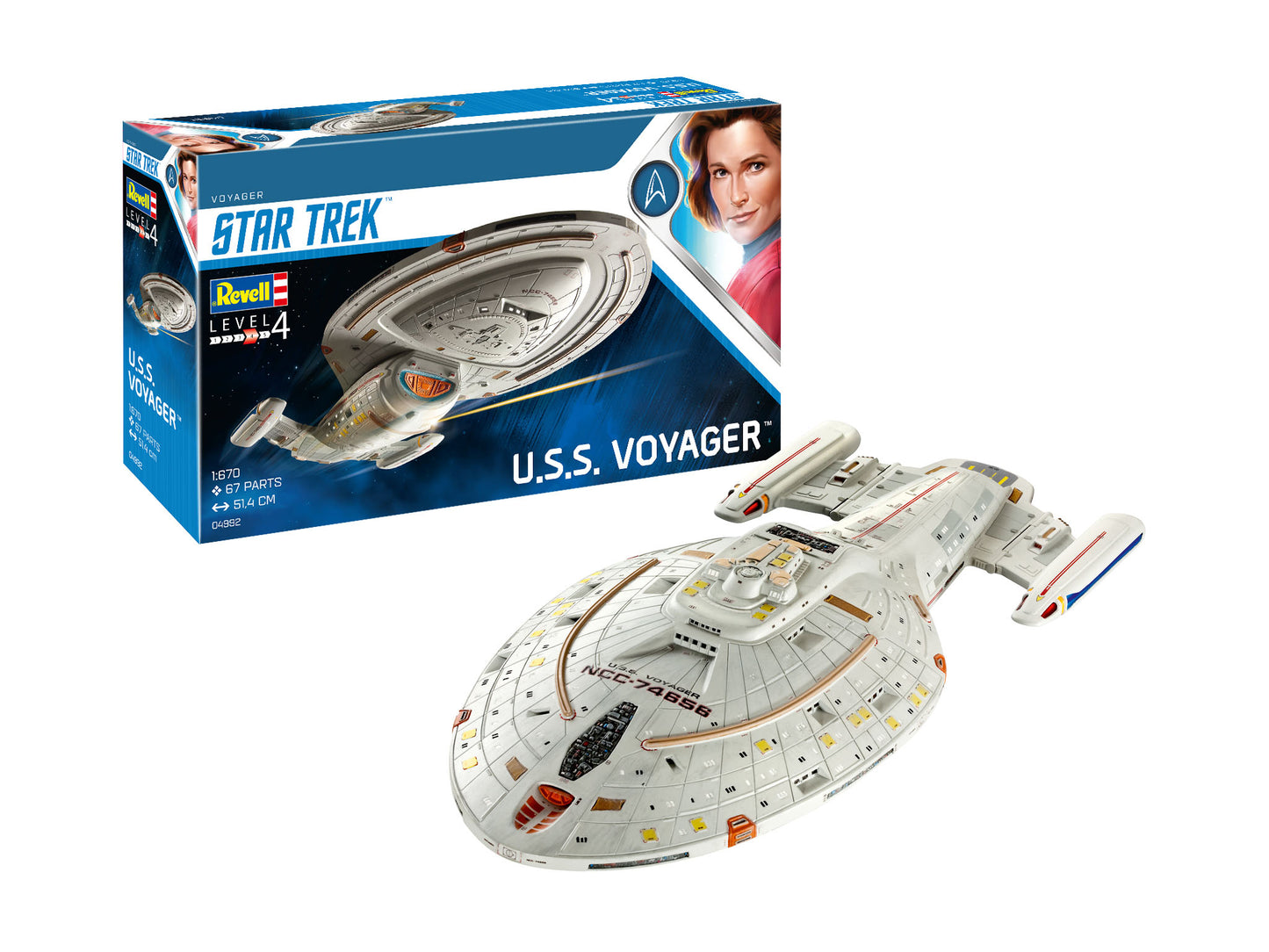 Revell 04992 1:650 Star Trek U.S.S. Voyager