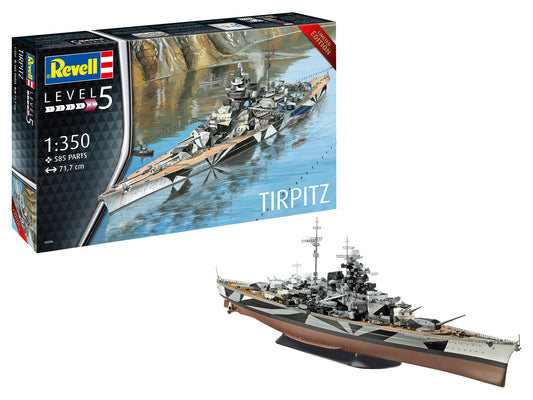 Revell 05096 1:350 Tirpitz German Battleship