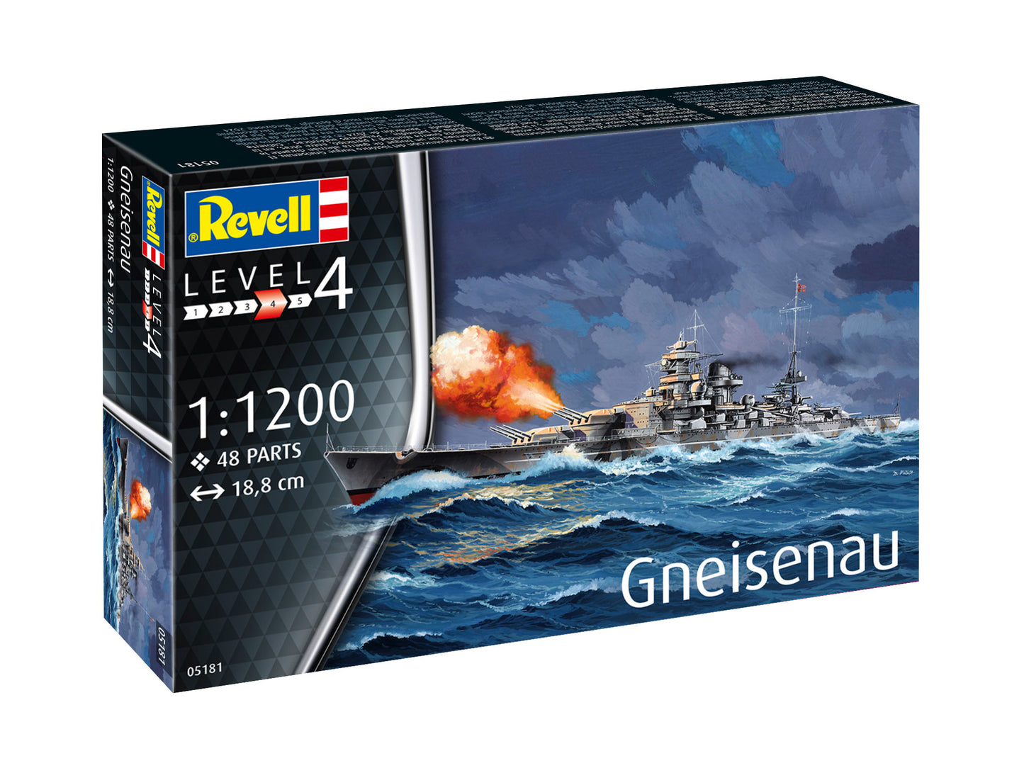 Revell 05181 1:1200 Battleship Gneisenau