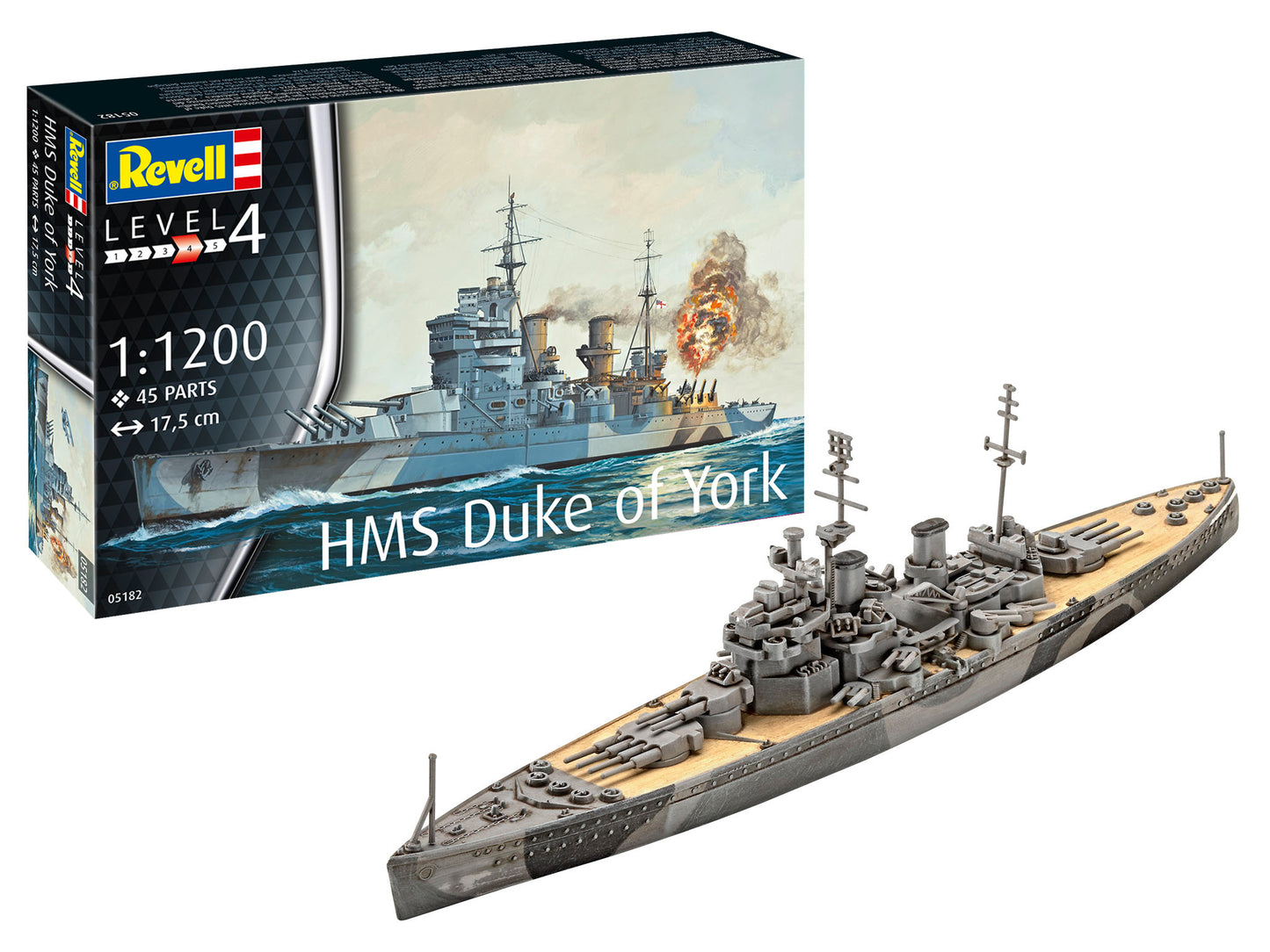 Revell 05182 1:1200 Battleship HMS Duke of York