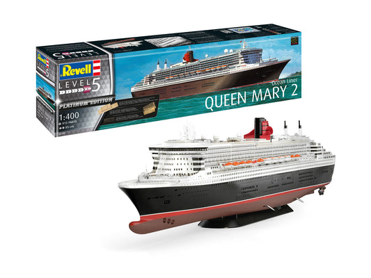 Revell 05199 1:400 Queen Mary 2 Platinum Edition