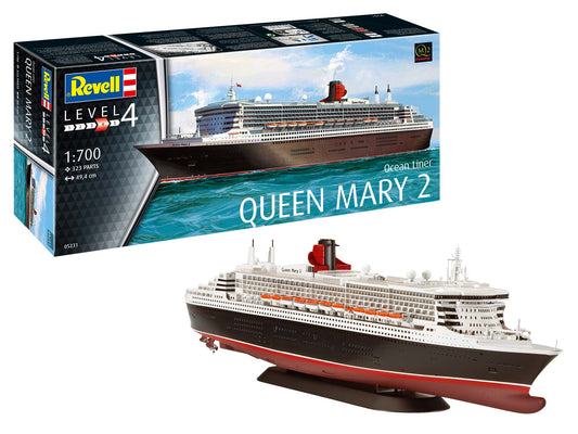 Revell 05231 1:700 Queen Mary 2 Ocean Liner