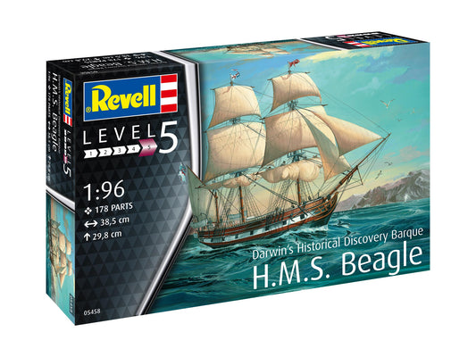 Revell 05458 1:96 H.M.S. Beagle