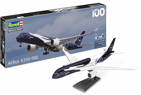 Revell 05612 1:144 Airbus A350-900 “Lufthansa” 100 Years