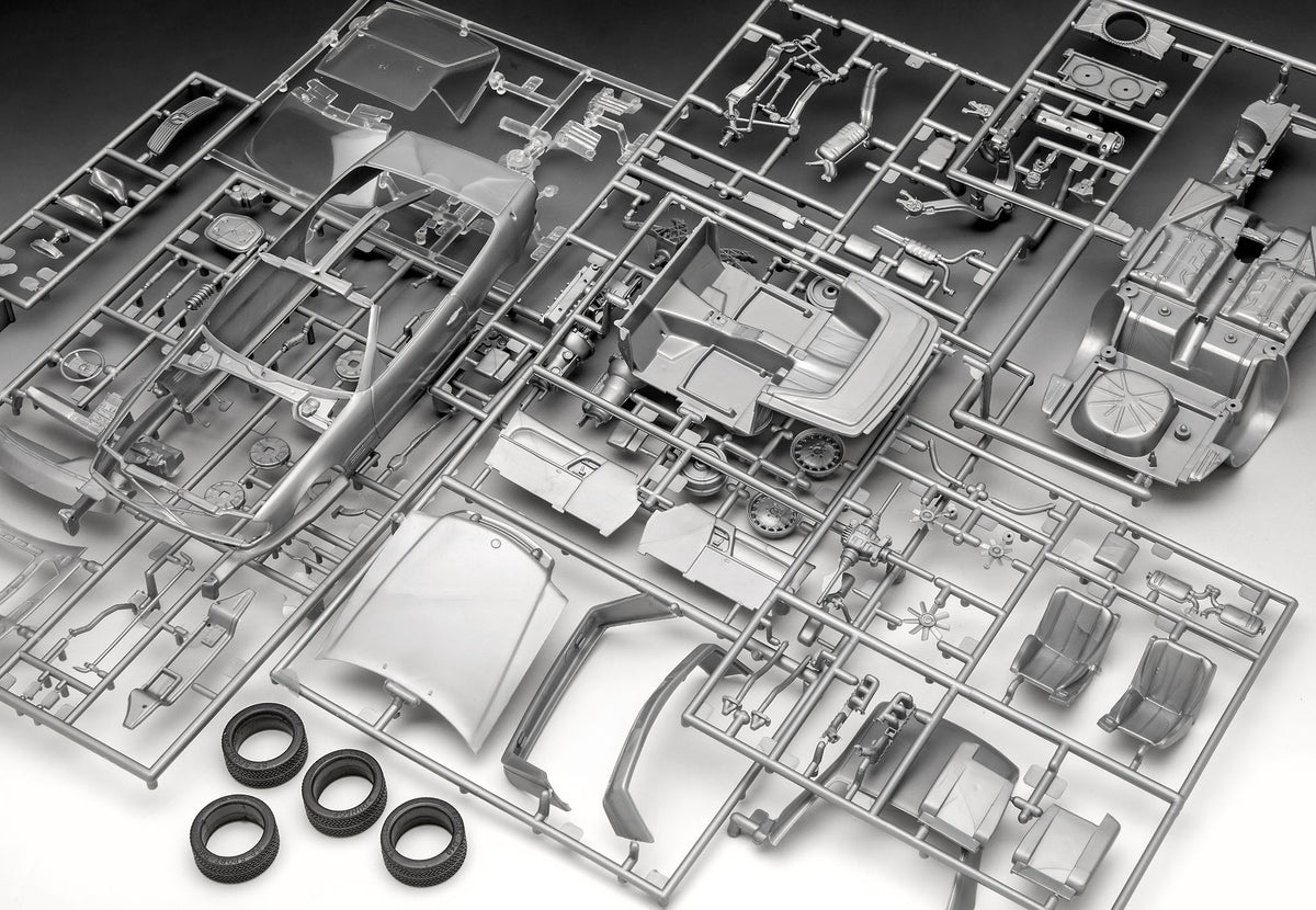 Revell 05615 1:24 Mercedes Benz 300 SL-24 Coupe 100 Years of Mercedes Benz Gift Set