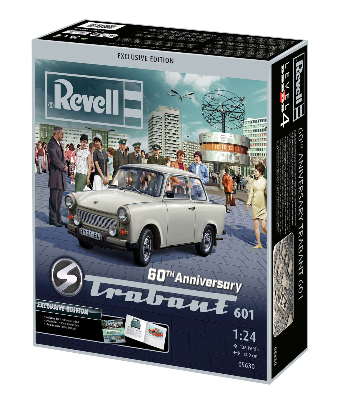 Revell 05630 1:24 Trabant 601 60th Anniversary 'Exclusive Edition'
