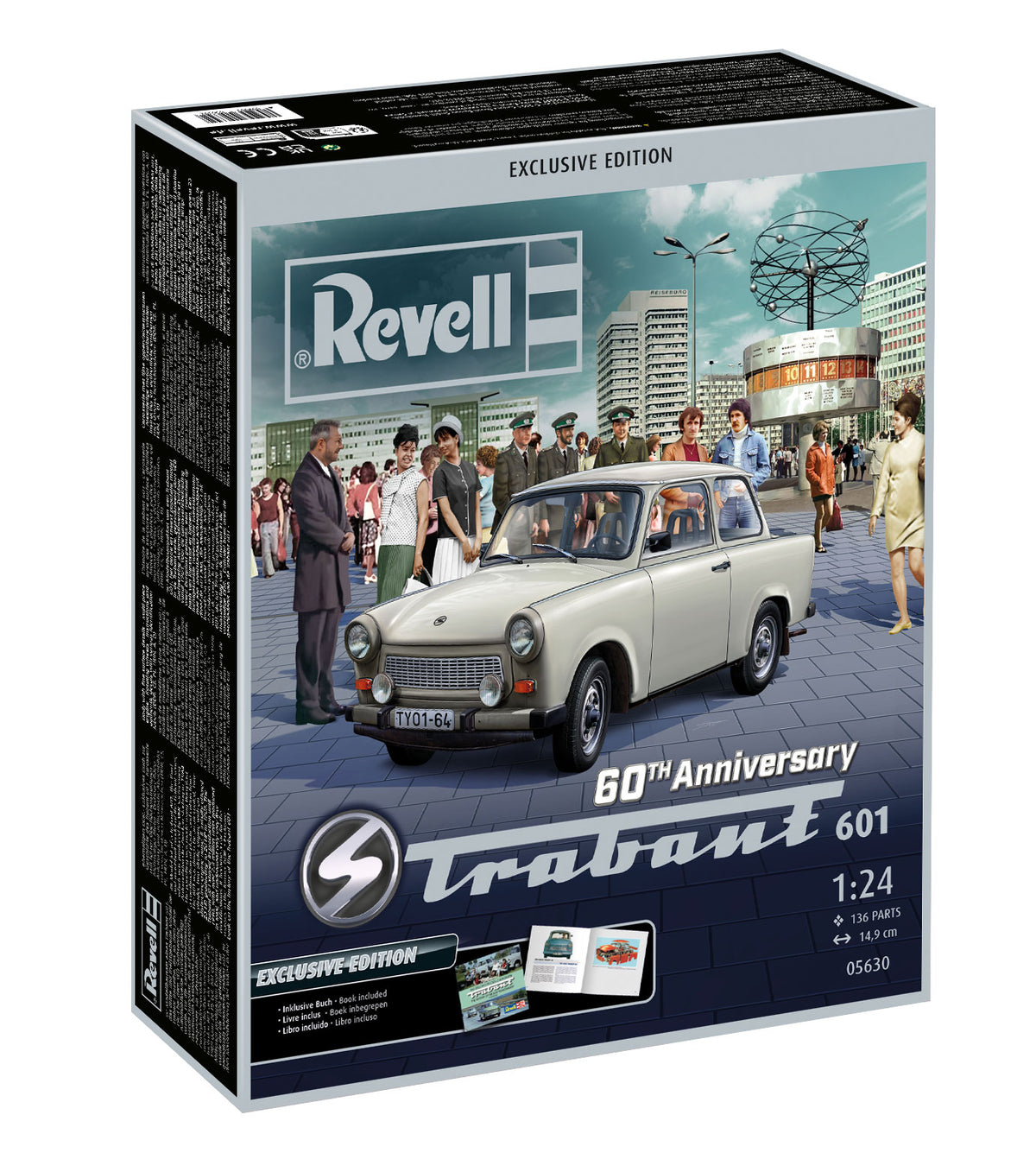 Revell 05630 1:24 Trabant 601 60th Anniversary 'Exclusive Edition'