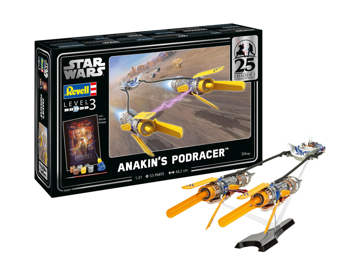 Revell 05639 1:120 Gift Set Anakin's Podracer: EP1 25th Anniversary