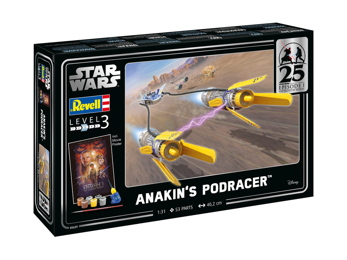 Revell 05639 1:120 Gift Set Anakin's Podracer: EP1 25th Anniversary