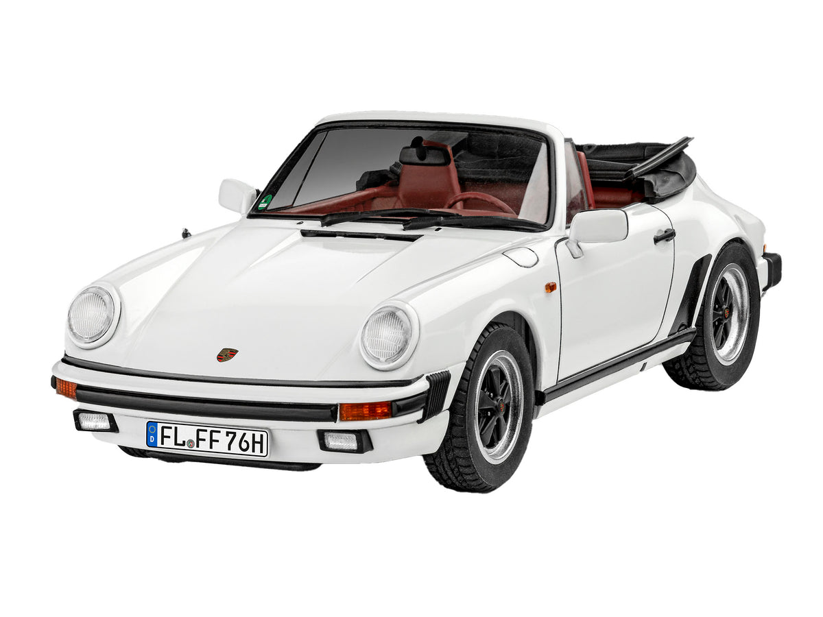 Revell 05646 1:24 Gift Set Porsche 911 G-Model Cabrio 50th Anniversary
