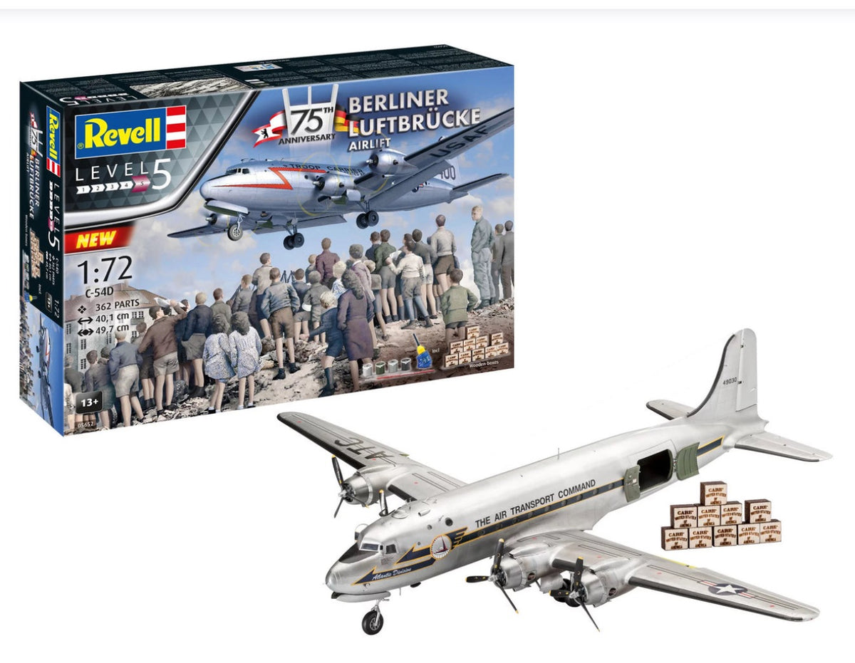 Revell 05652 1:72 Gift Set 'Berlin Airlift' 75th Anniversary