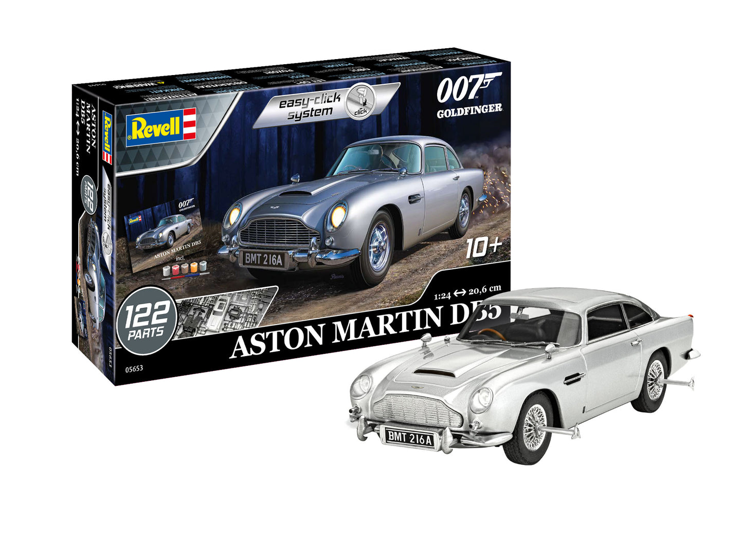 Revell 05653 1:24 Gift Set James Bond 'Aston Martin DB5 Goldfinger'