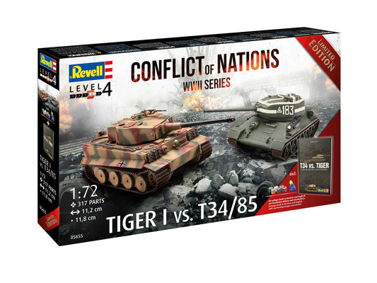 Revell 05655 1:72 Gift Set 'Conflict of Nations' - Exclusive Edition