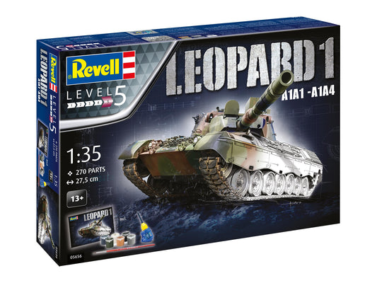 Revell 05656 1:35 Leopard 1 A1A1/A1A4 Gift Set with paints