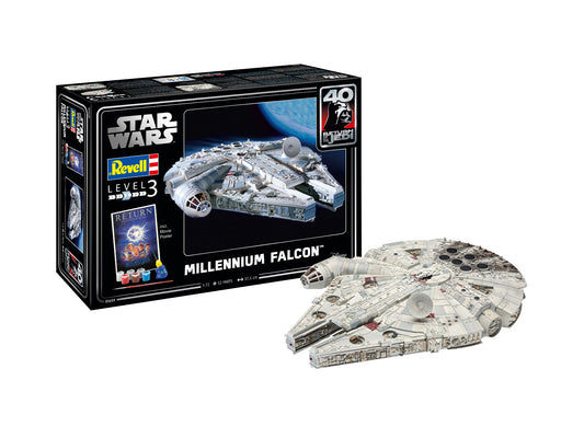 Revell 05659 1:72 Gift Set 'Millennium Falcon' Return of the Jedi 40th Anniversary