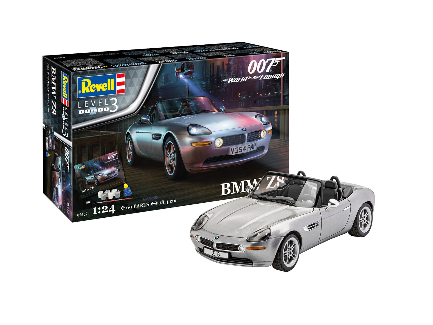 Revell 05662 1:24 Gift Set James Bond 'BMW Z8'