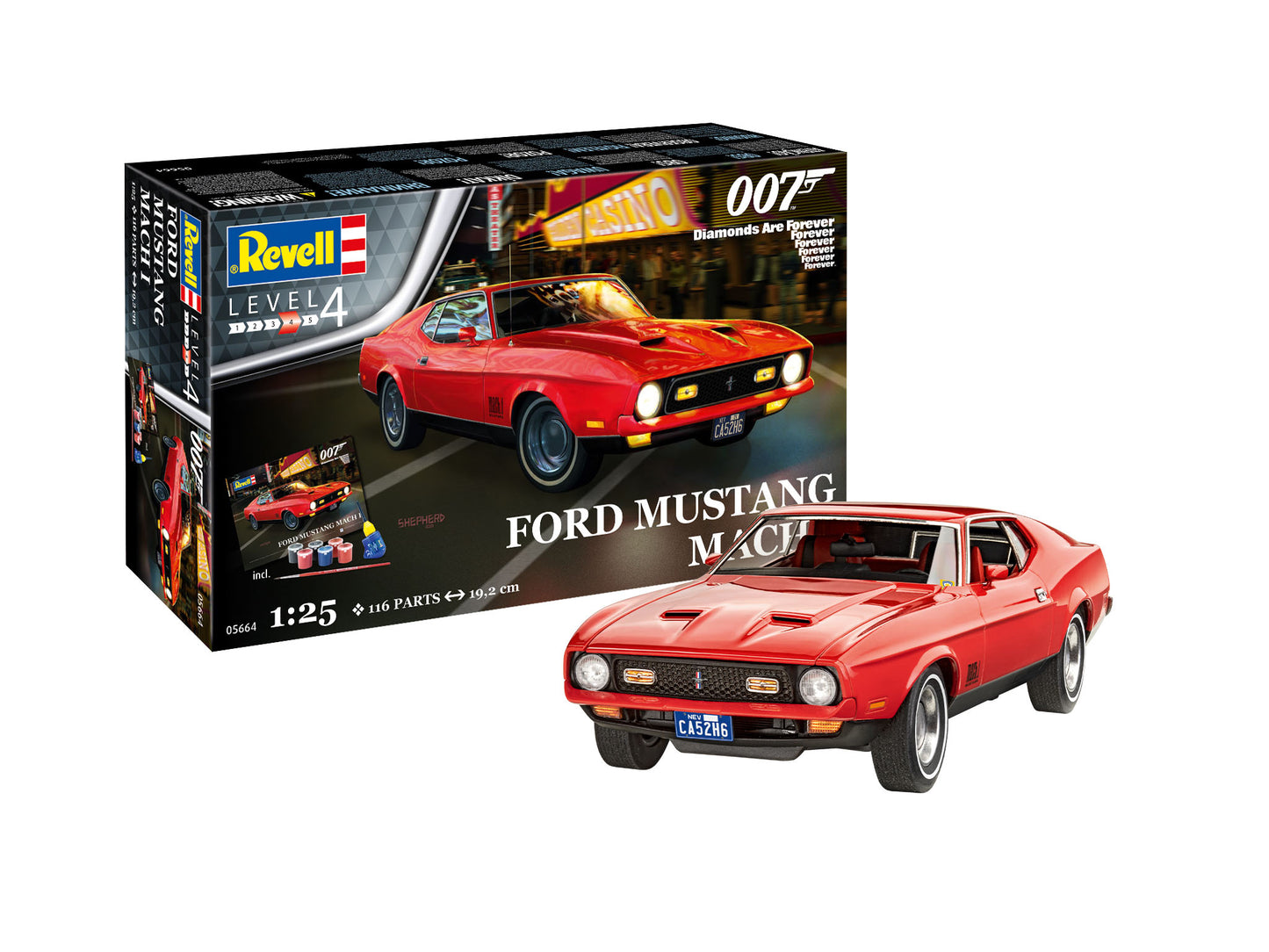 Revell 05664 1:24 Gift Set James Bond 'Ford Mustang Mach 1'