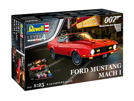 Revell 05664 1:24 Gift Set James Bond 'Ford Mustang Mach 1'