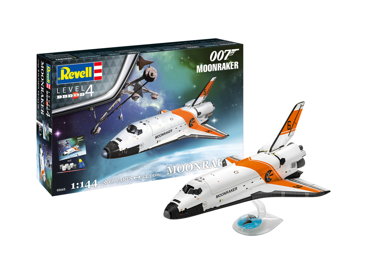 Revell 05665 1:144 Gift Set James Bond 'Moonraker Space Shuttle'