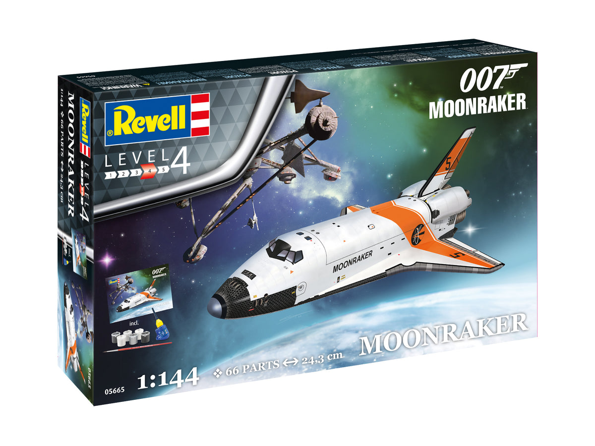 Revell 05665 1:144 Gift Set James Bond 'Moonraker Space Shuttle'